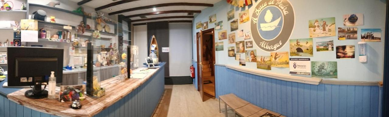 A Barca De Pedra Hostel Padron Bagian luar foto
